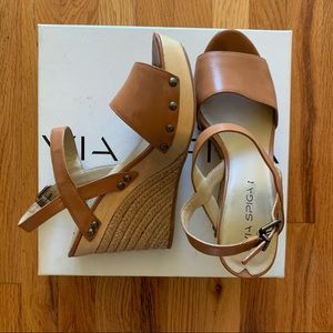 Via Spiga Espadrille Wedges